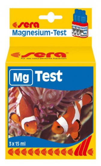 SERA MAGNESIUM-TEST - тест для опр.сод-ния магния в морской воде 3*15мл - Кликните на картинке чтобы закрыть